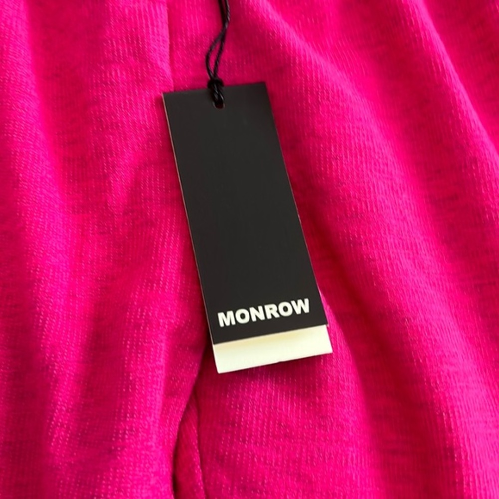 NWT, Monrow, girls,‎ sweatpants with elastic waist and ankles - Picture 5 of 8
